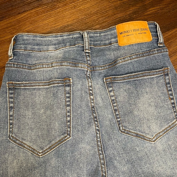 Monkey Ride Original Vintage High Rise Skinny Jeans - Picture 7 of 8